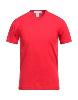 Comme Des Garcons Shirt: Красная футболка 