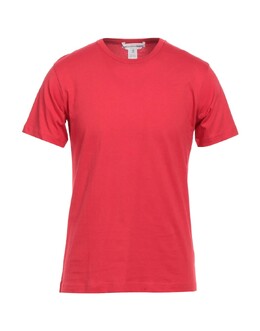 Comme Des Garcons Shirt: Красная футболка 