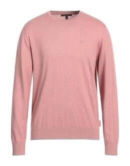 Armani Exchange: Розовый свитер 