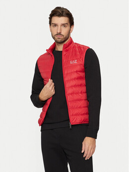 EA7 Emporio Armani: Красный жилет 