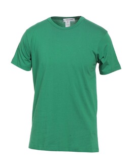 Comme Des Garcons Shirt: Зелёная футболка 