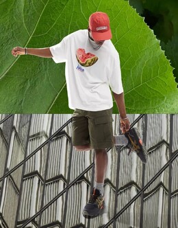 Carhartt WIP: Чёрные шорты  Aviation