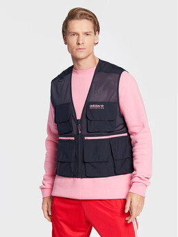 Adidas: Синий жилет  Originals