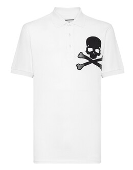 Philipp Plein: Белая рубашка  Skull