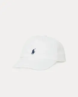 Polo Ralph Lauren: Белая кепка 