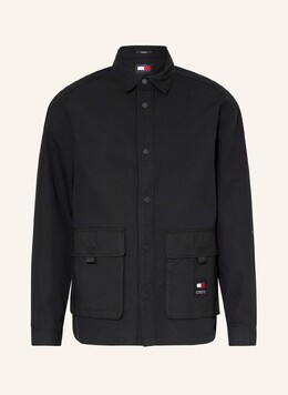 Tommy Jeans: Чёрная рубашка 