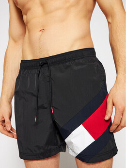 Tommy Hilfiger: Чёрные шорты 