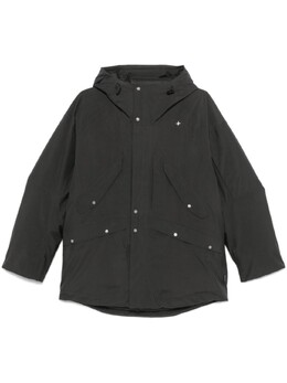 Stone Island: Пуховик с капюшоном 