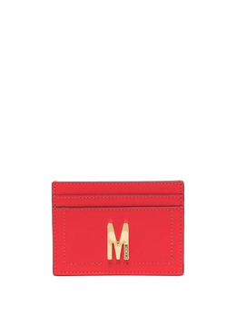 Moschino: Красный картхолдер 