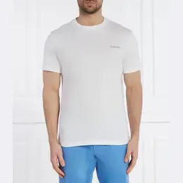 Calvin Klein: Белая футболка 