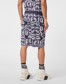 Philipp Plein: Тёмные шорты  Gothic Plein