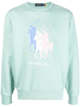 Polo Ralph Lauren: Зелёная толстовка 