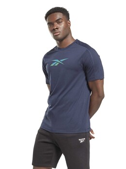 Reebok: Синяя футболка  Training