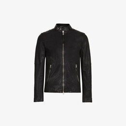 Allsaints: Кожаная куртка  Cora