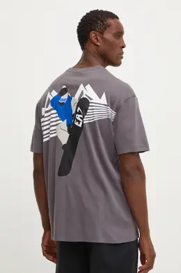 EA7 Emporio Armani: Хлопковая футболка 