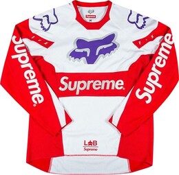 Supreme: Красная футболка  Fox Racing