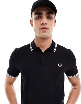 Fred Perry: Чёрная рубашка 