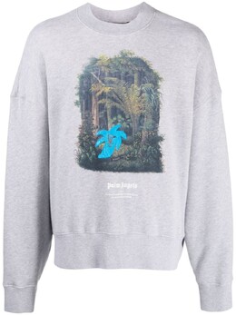 Palm Angels: Толстовка с принтом 