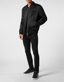 Philipp Plein: Атласная куртка 