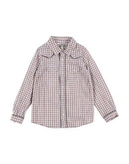 Bonton: Коричневая рубашка 