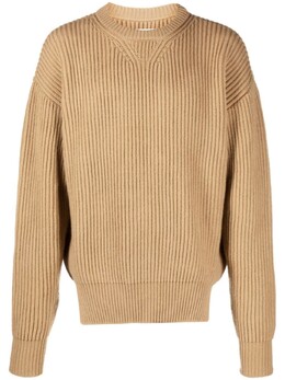 Jil Sander: Бежевый свитер 
