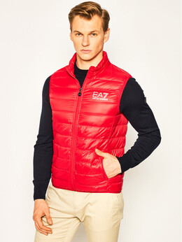 EA7 Emporio Armani: Красный жилет 