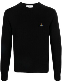 Vivienne Westwood: Свитер  Orb с вышивкой