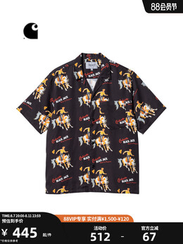 Carhartt WIP: Рубашка с принтом 