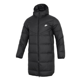 Nike: Пальто с капюшоном 