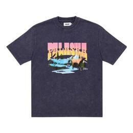 Palace: Фиолетовая футболка 