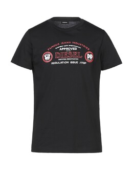 Diesel: Чёрная футболка 