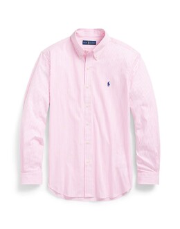 Polo Ralph Lauren: Розовая рубашка 