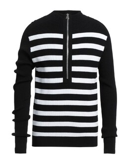 Balmain: Чёрный свитер 