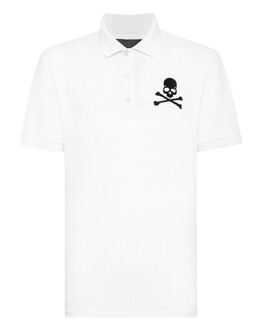 Philipp Plein: Белая рубашка  Skull