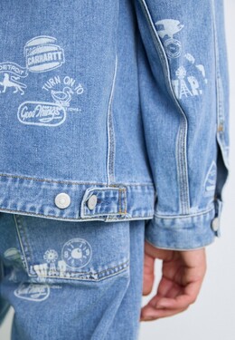 Carhartt WIP: Джинсовая куртка 