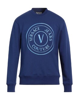 Versace Jeans Couture: Синяя толстовка 