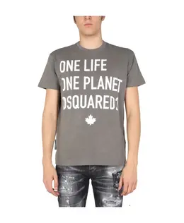 Dsquared2: Серая футболка 