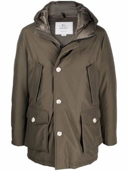 Woolrich: Пуховик с капюшоном 