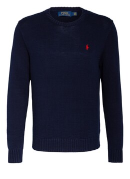 Polo Ralph Lauren: Синий свитер 