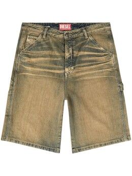 Diesel: Жёлтые шорты 