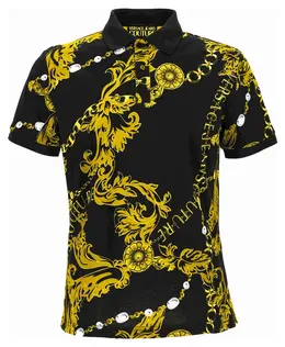 Versace Jeans Couture: Чёрная рубашка 