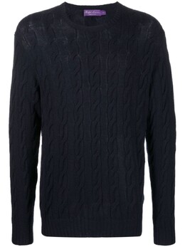 Ralph Lauren: Фиолетовый свитер 