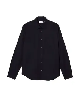 Lacoste: Синяя рубашка 