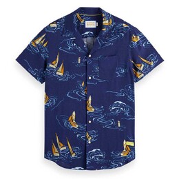 Scotch & Soda: Рубашка с коротким рукавом 