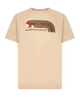 Maison Kitsuné: Хлопковая футболка 