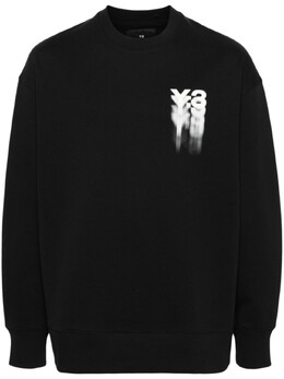 Y-3: Хлопковая толстовка 