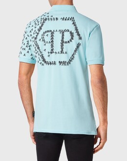 Philipp Plein: Светлая рубашка  Skull