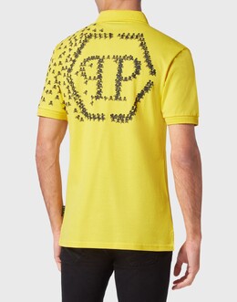 Philipp Plein: Жёлтая рубашка  Skull