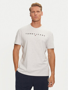 Tommy Jeans: Серая футболка 