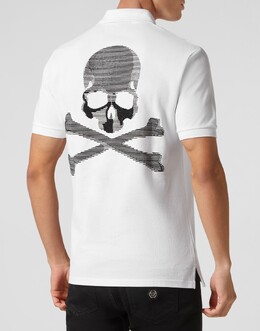 Philipp Plein: Белая рубашка  Skull